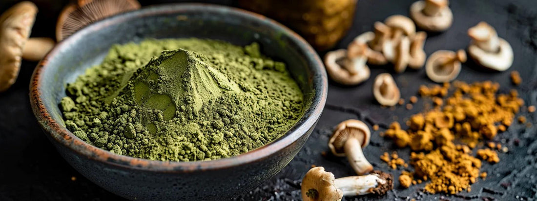 Adaptogenic Mushroom Matcha Tea: An Antioxidant-Rich Blend for Wellness