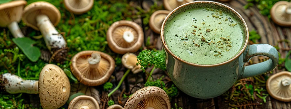 Mental Clarity With Mushroom Powder Matcha for Enhanced Focus and Vitality