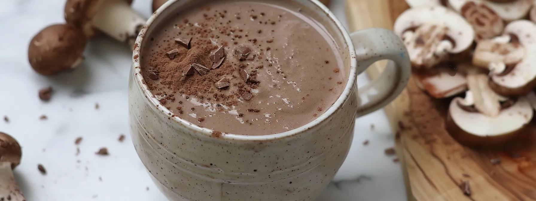 Savor the Richness of Mushroom Hot Cocoa Ryze Delight