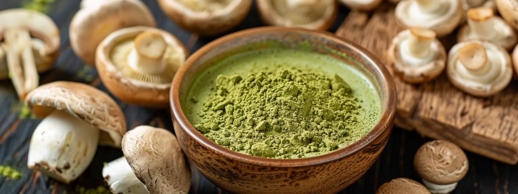 Discover Unique Flavor Profiles in Storing Mushroom Matcha