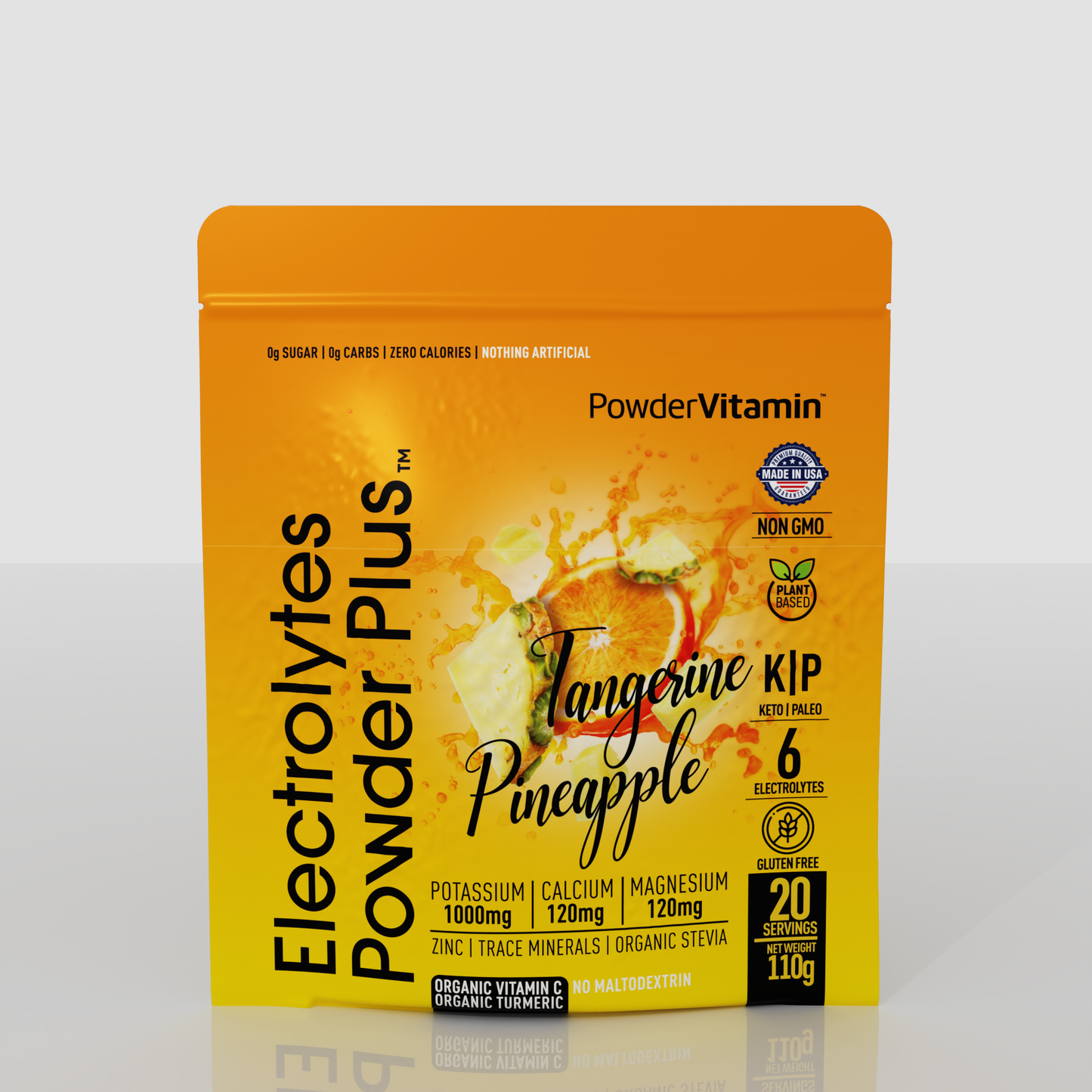 Tangerine Pineapple Electrolytes Powder 20 Servings