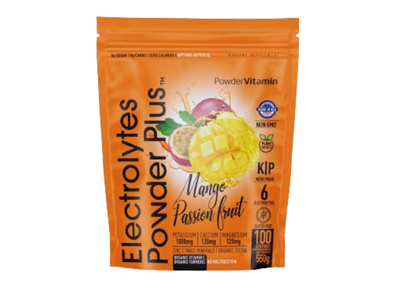 Mango Passionfruit Electrolytes Powder Plus™ 100 Servings