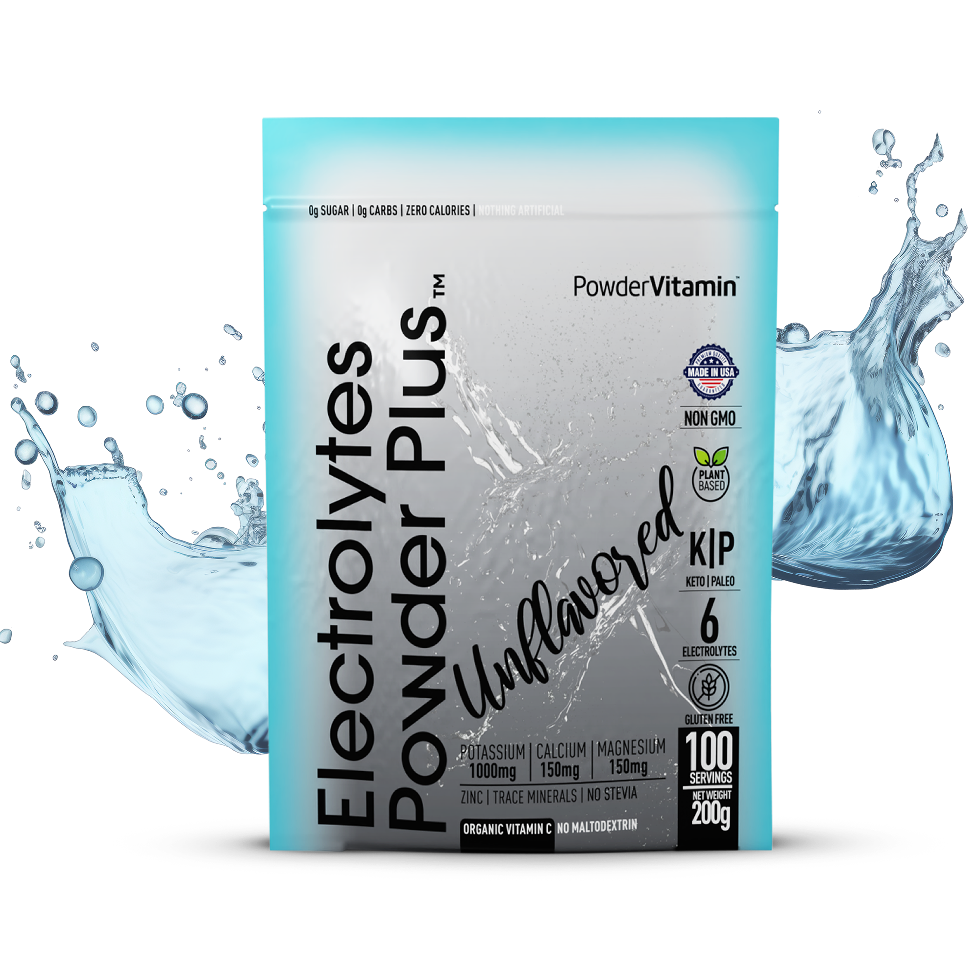 Unflavored Electrolytes Powder Plus™ 100 Servings