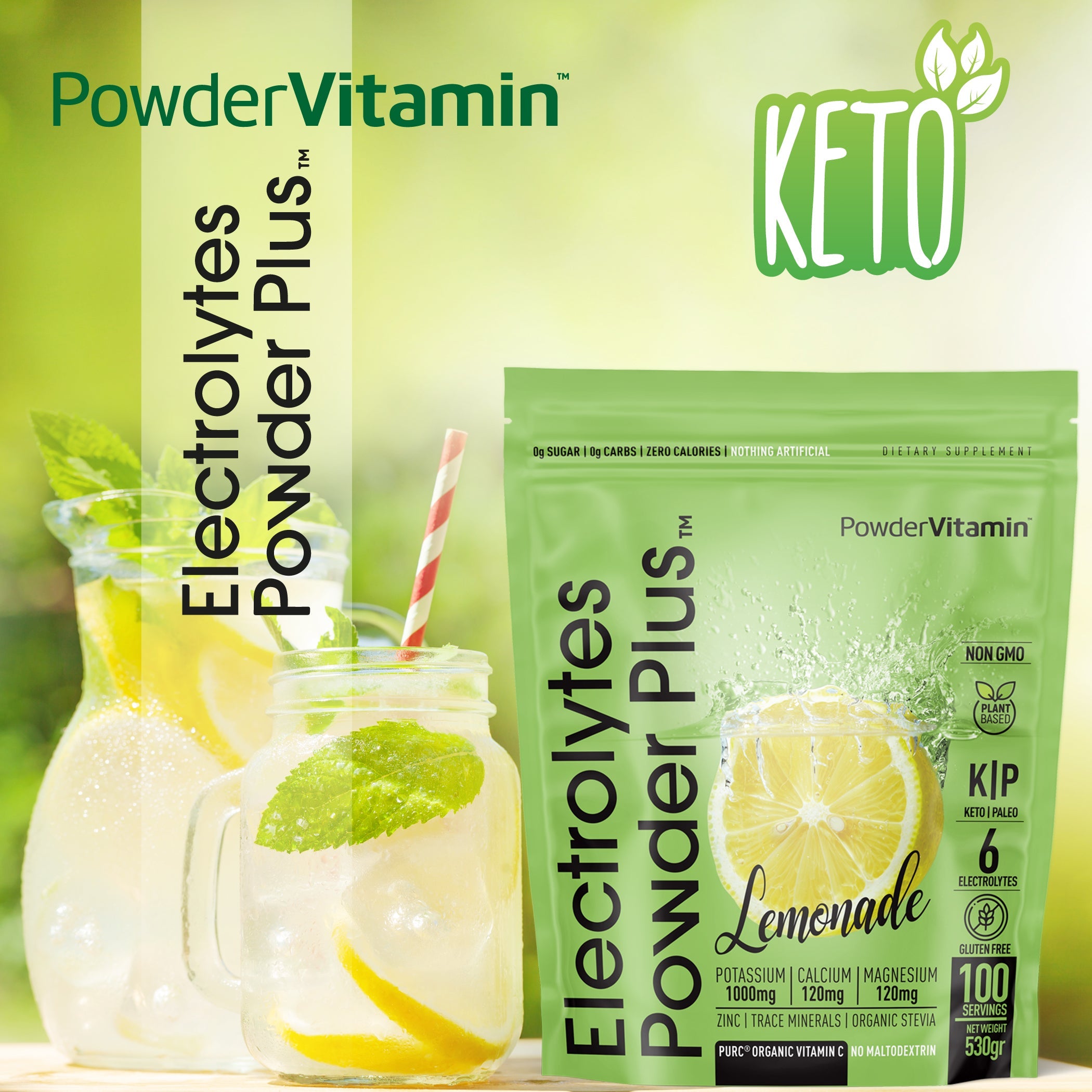 Lemonade Electrolytes Powder Plus™ 100 Servings